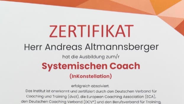 Zertifikat: Systemischer Coach